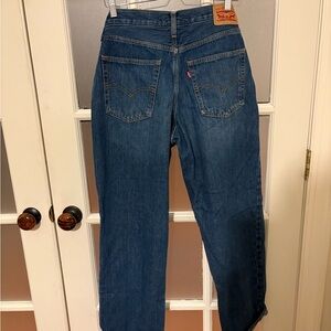 Levi's Women's Blue Boyfriend Jeans